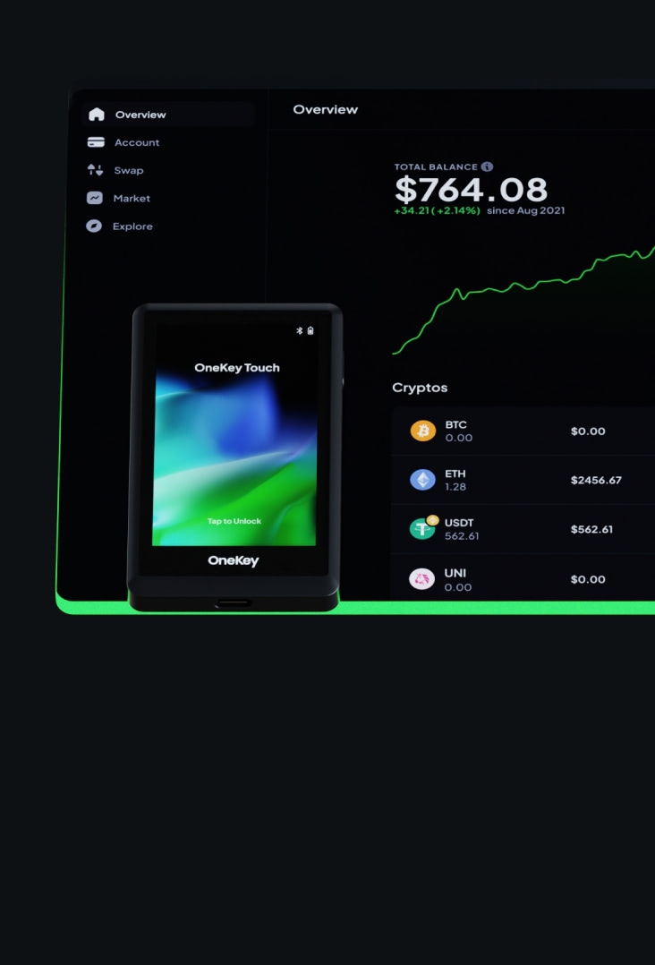 One platform
for all your cryptos